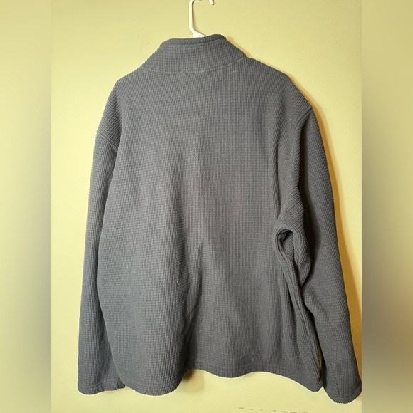 Free Country Men’s Full Zipper Fleece‎ Jacket Black XXL Pockets - Picture 2 of 5